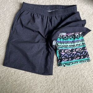 MENS CHUBBIES ACTIVE SHORTS - SIZE SMALL - 7in Inseam
